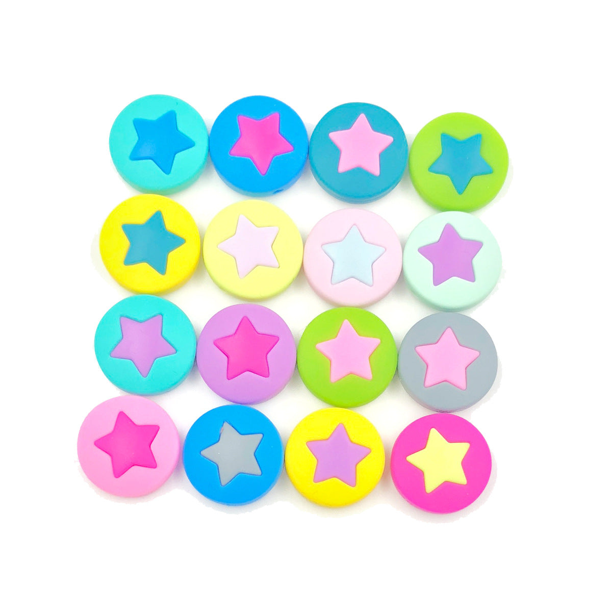 Cuentas de silicona para bebé de 50pcs de 50 piezas al por mayor